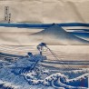 Furoshiki 50cm Hokusai "Fisherman"