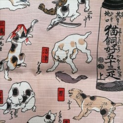 Furoshiki 50cm Gatti