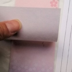 Memo pad- Cherry
