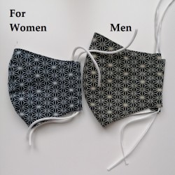 Mascherina giapponese in cotone, per donne e uomini