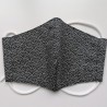 Japanese facemask in cotton, waves