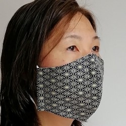 Japanese facemask in cotton for men