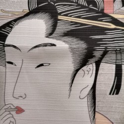 Furoshiki 50cm Utamaro Poppin