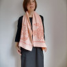 Stola shibori arancino