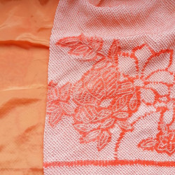 Stola shibori arancino