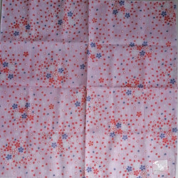 Fazzoletto garza Ciliegio striscia