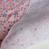 Fazzoletto garza Ciliegio striscia