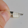Safety pin with double-sided tape