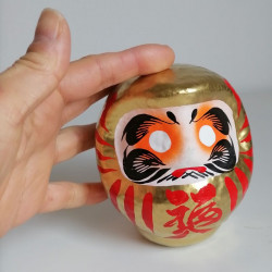 Gold Daruma 12cm