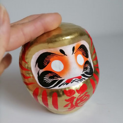 Daruma 12cm Oro