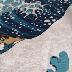 Furoshiki 100cm Onda di Hokusai