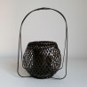 Ceste-vaso in bambù largo