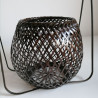 Ceste-vaso in bambù largo