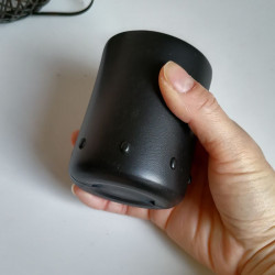 Ceste-vaso in bambù largo