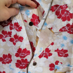 Camicia Aloha Ciliegio