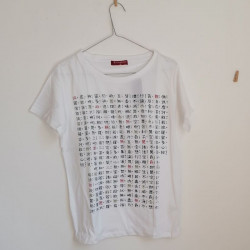 T-shirt Heart Sutra Women M