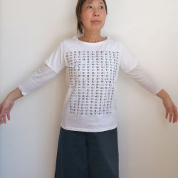 T-shirt Heart Sutra Women M