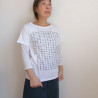 T-shirt Heart Sutra Women M