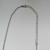 Necklace Crane in bubble Orange