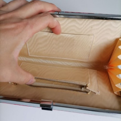 Borsetta Clutch rosso