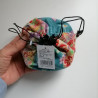 Kinchaku basket bag mini- blue