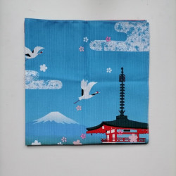 Furoshiki 50cm Pagoda primavera