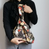 Onehandle bag Dark-brown