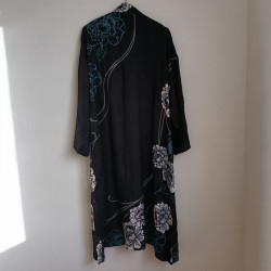 Kimono robe rayon -Peony