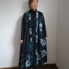 Kimono robe rayon -Peony