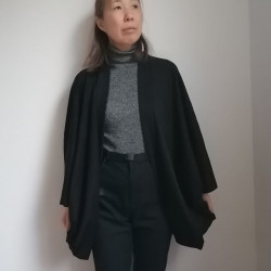 Kimono style cape