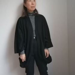 Kimono style cape