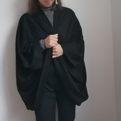Kimono style cape
