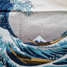 Furoshiki 50cm Hokusai "Big Wave"