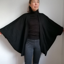 Kimono style cape