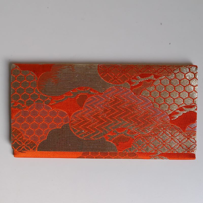 Wallet silk Orange