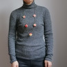 Collana Fiori di Pruno Rosso