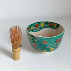 Matcha bowl -Kiyomizu ware