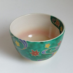 Matcha bowl -Kiyomizu ware