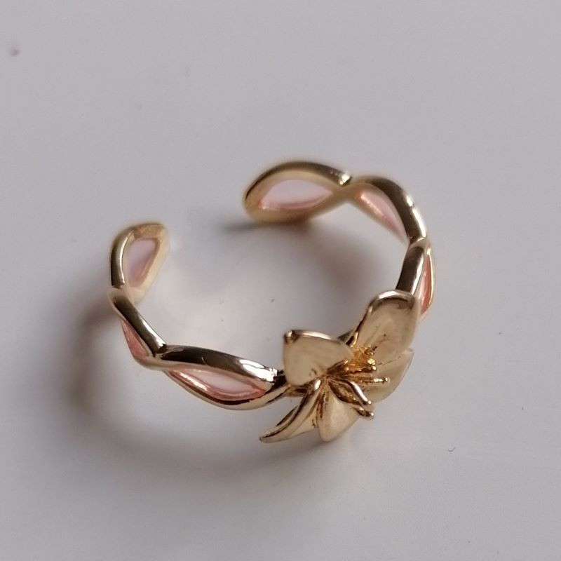 Cherry blossoms trasparent ring