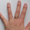 Cherry blossoms trasparent ring