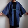 Haori -kimono jacket- Shibori blue