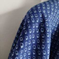 Haori -kimono jacket- Shibori blue
