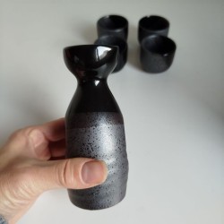 Sake Set Nero