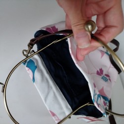 Clip bag S cherry blossoms