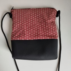 Mini shoulder bag -Asanoha...