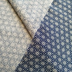Scampoli 100cm Asanoha blu