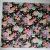 Japanese cotton 50cm Black stripe