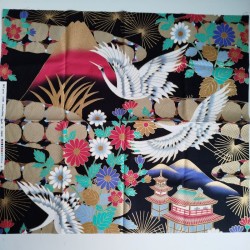 Scampolino 50x50 Gru e pagoda