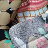 small Japanese cotton 50x50cm Crane e pagoda