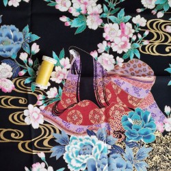 small Japanese cotton 50x50cm Heian